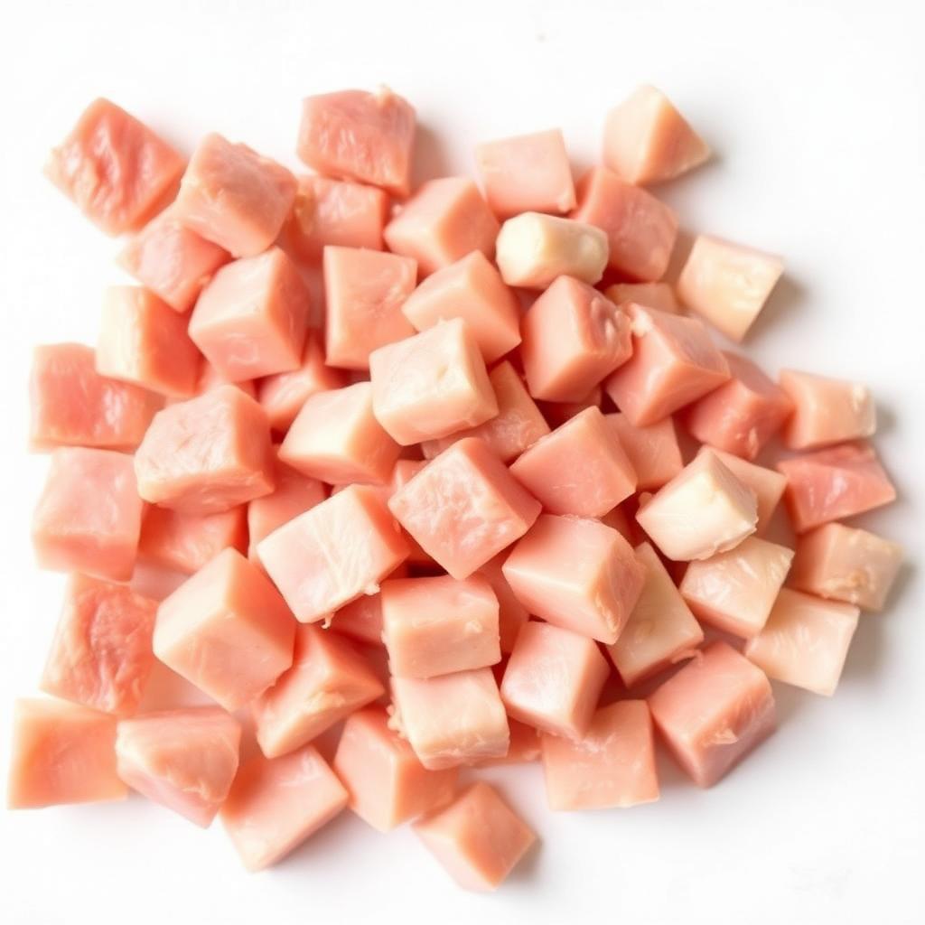Cubed Chicken — Bone In